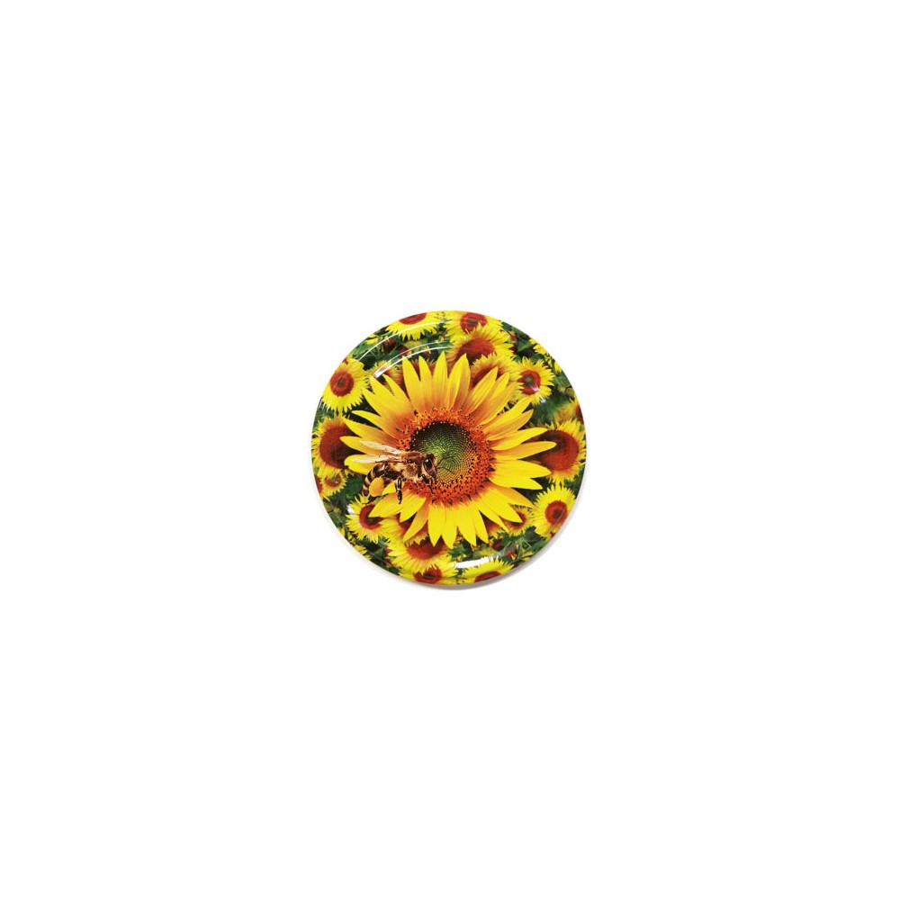 82mm Twist-Off Lid (Sunflower & Bee)