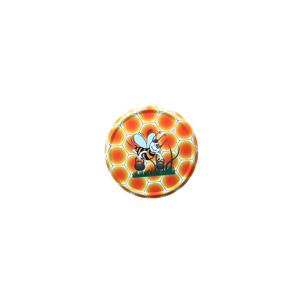 82mm Twist-Off Lid (Cartoon Bee 2)